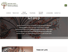 Tablet Screenshot of donorarts.com